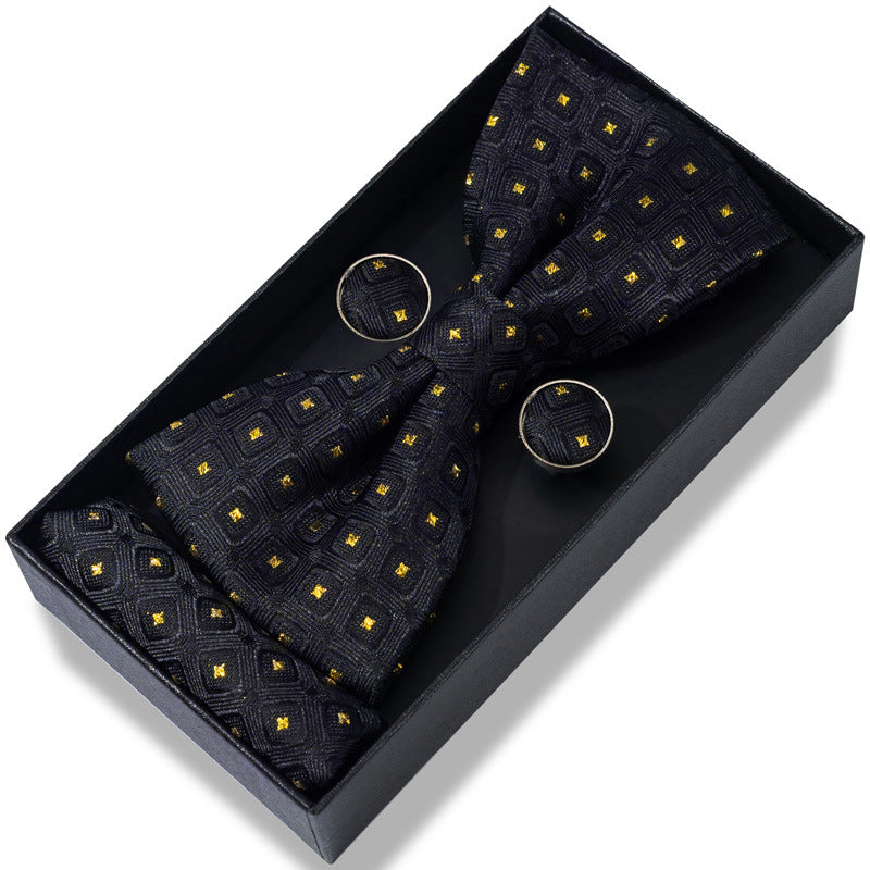 Striped Bow Tie Gift Set