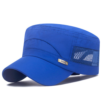 Men's Summer Sunshade: Korean Mesh Flat Cap