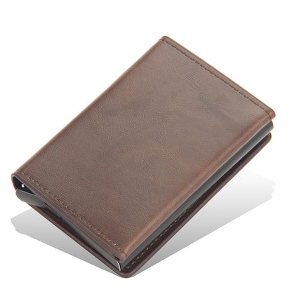 Baellerry new men's card holder aluminum case
