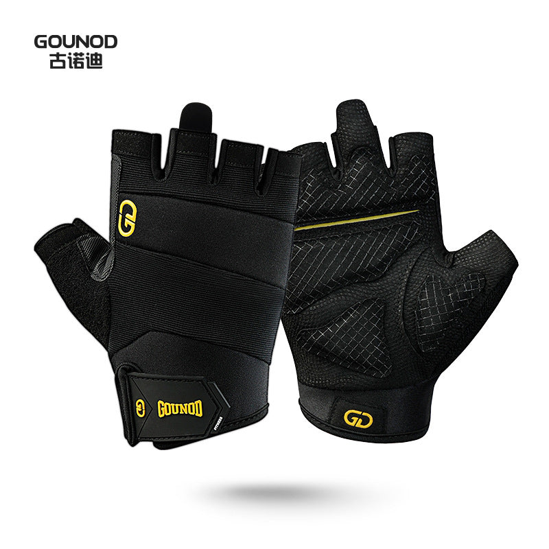 GOUNOD Sports & Fitness Half Finger Gloves