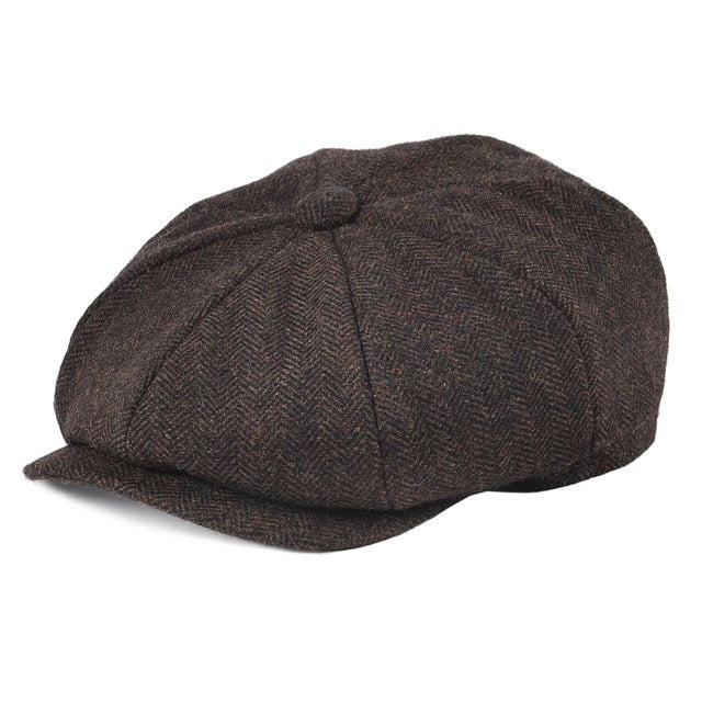 Shelby™ Retro Octagonal News boy Hat