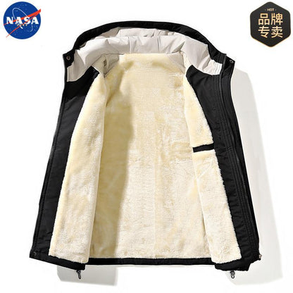 NASA Arctic Fusion Thermal Command Hooded Jacket
