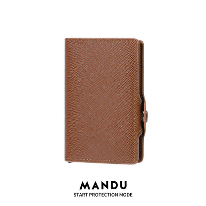 Ultra-Light Multi-Card Aluminum Case with PU Finish