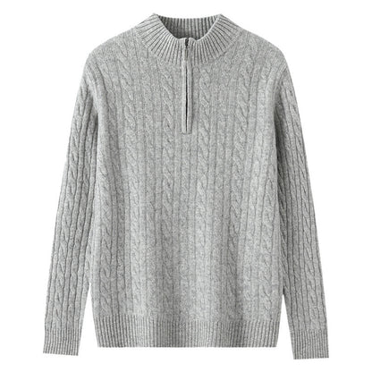 Nordic Elite Pure Wool  Cashmere Sweater