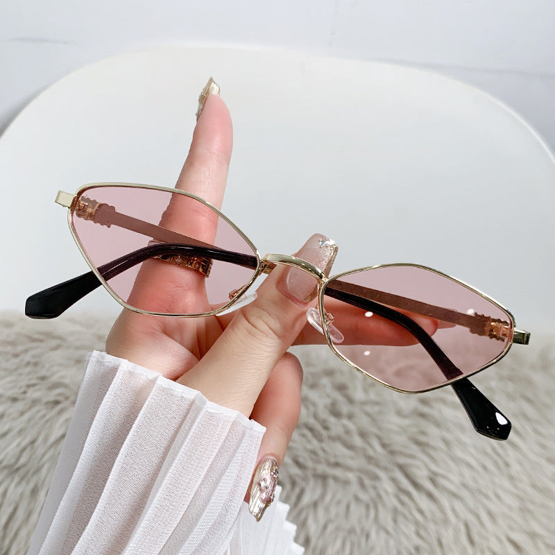 Retro Metal Frame Street Sunglasses