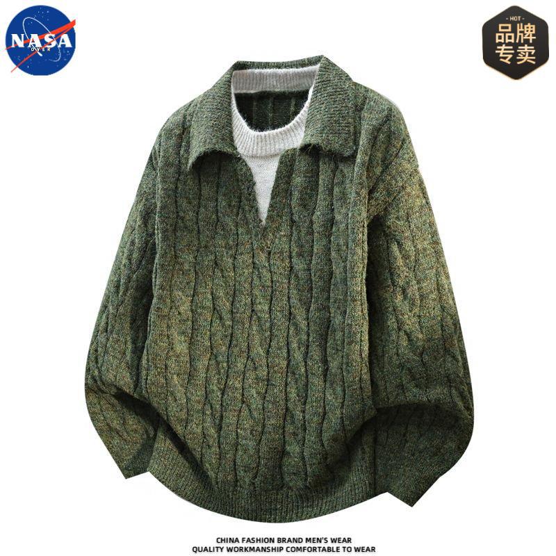 NASA Voyager Elite Polo Knit Sweater