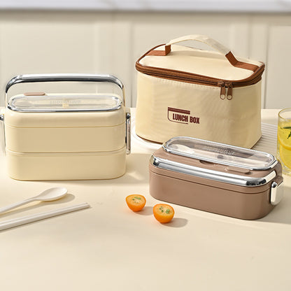 Portable Stainless Steel Lunch Box