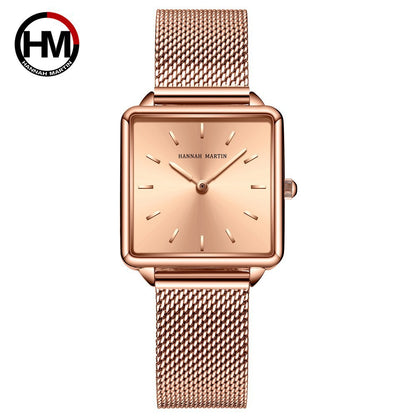 Korean Minimalist Women’s Square Watch