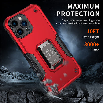 Military Flag Ring Case for iPhone