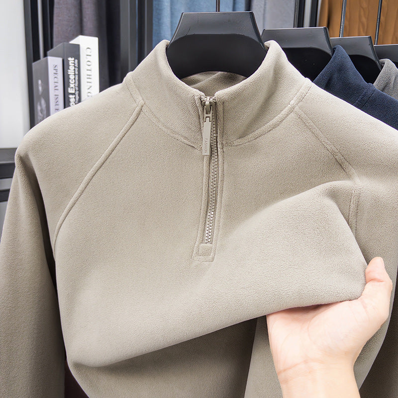 Velvora Flex Zip Thermal Sweatshirt