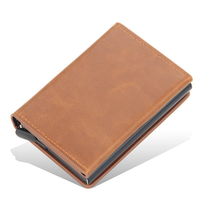Baellerry new men's card holder aluminum case