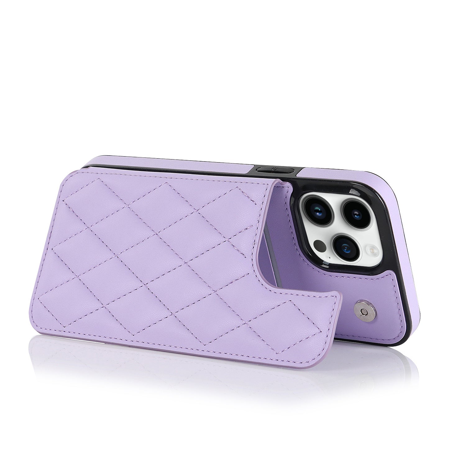 Aroma Buckle Sheep skin Series  Double-Buckle Fragrance Case for iPhone