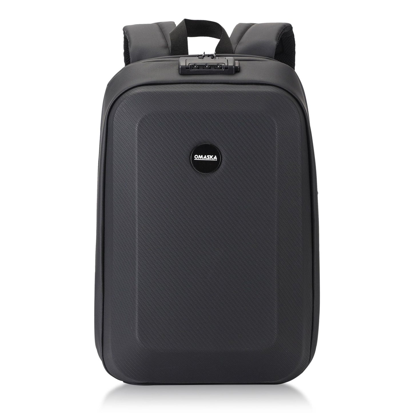 Men's Hard Shell Backpack - Business Casual Commuter Computer Bag