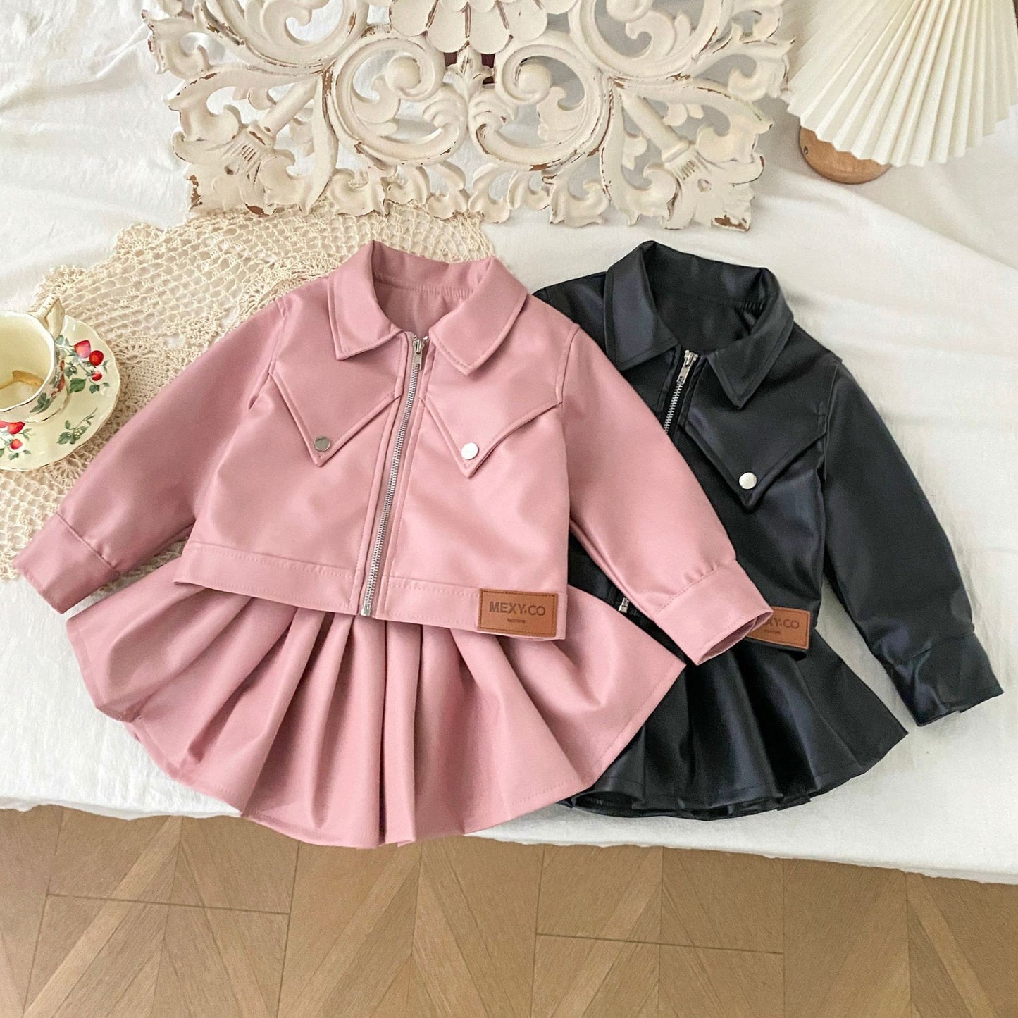 Mini Moto Chic Girls 2-Piece Set
