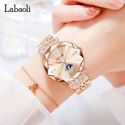 LA BAOLI ELEGANCE STEEL DIAL Women's Watch