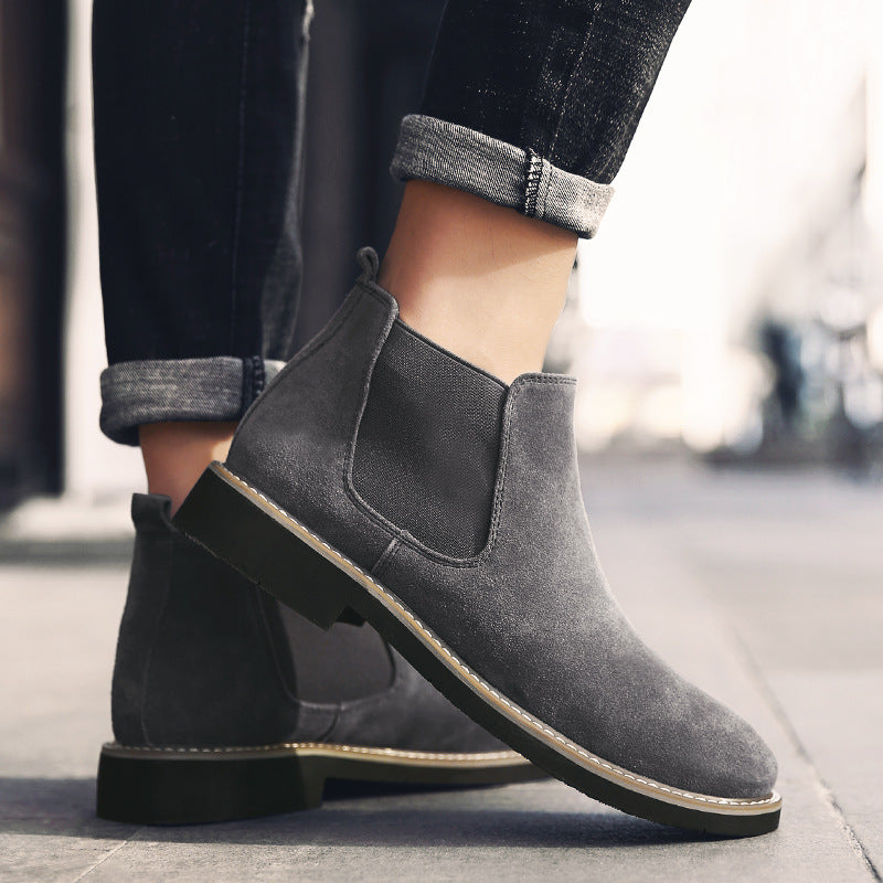 Urban Forge Max Leather Chelsea Martin Boots