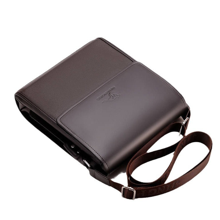 Genuine Leather Texture Shoulder Bag