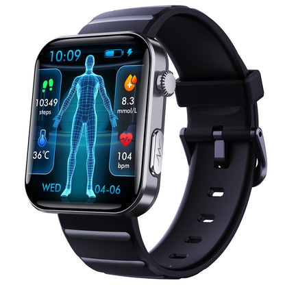 F300 Guardian Smart Watch with Bluetooth Call, SOS & Health Tracking