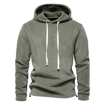 Men's  half-zip fleece sweatshirt