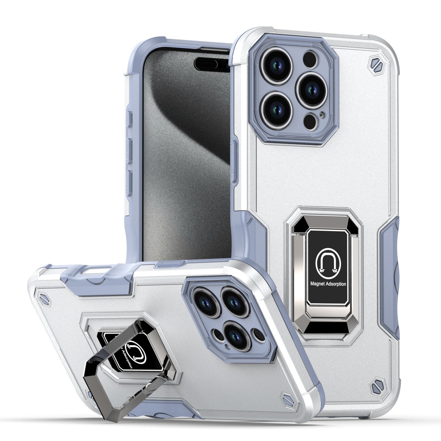 Military Flag Ring Magnetic Phone Case