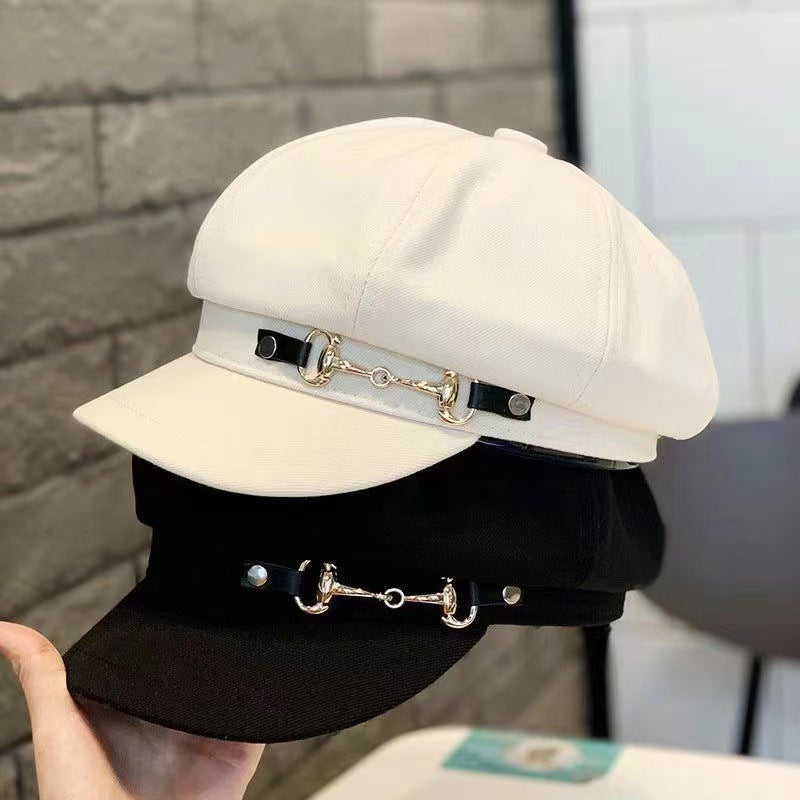 Beret sunshade women's cap