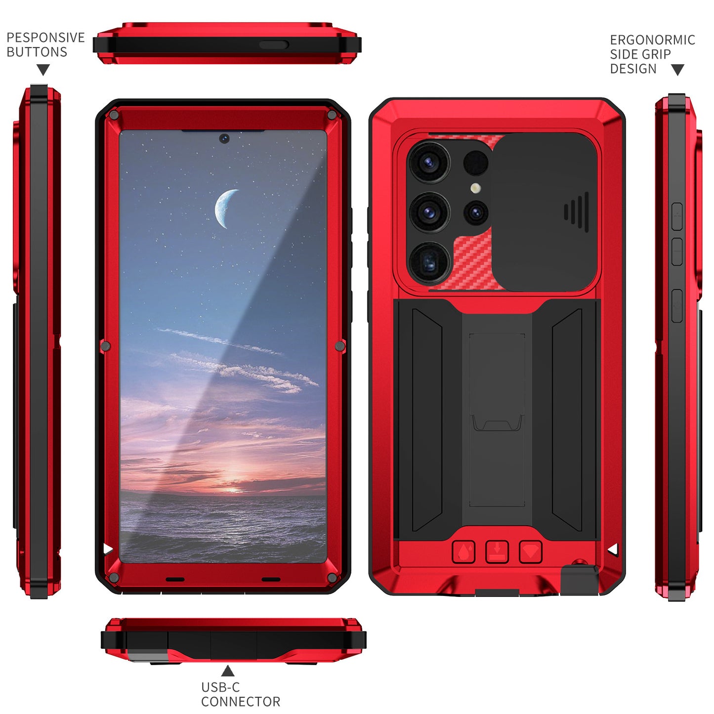 Titan Shield Air Guard Series – Lens Protection Case for Galaxy S23 / S24 Ultra / S25