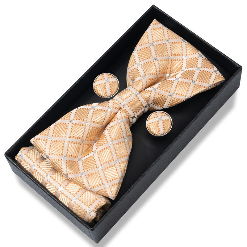 Striped Bow Tie Gift Set