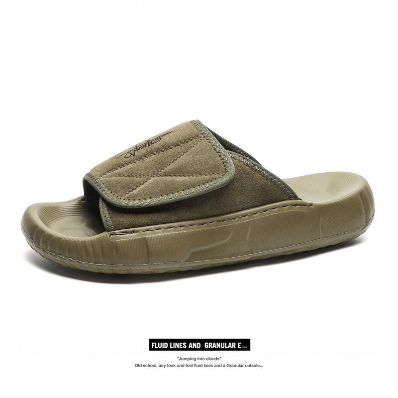 Aqua Flex Pro Outdoor Anti-Suede Velcro Beach Sandals