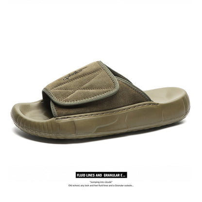 Aqua Flex Pro Outdoor Anti-Suede Velcro Beach Sandals