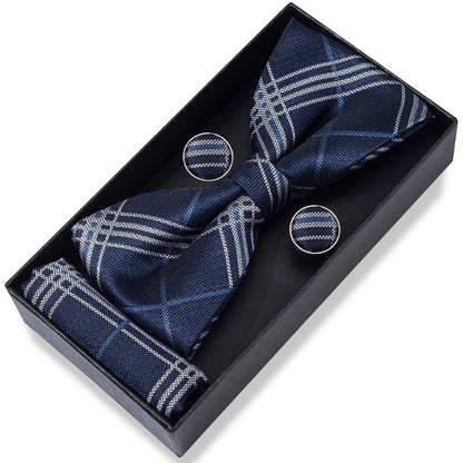 Striped Bow Tie Gift Set