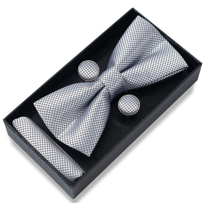 Striped Bow Tie Gift Set
