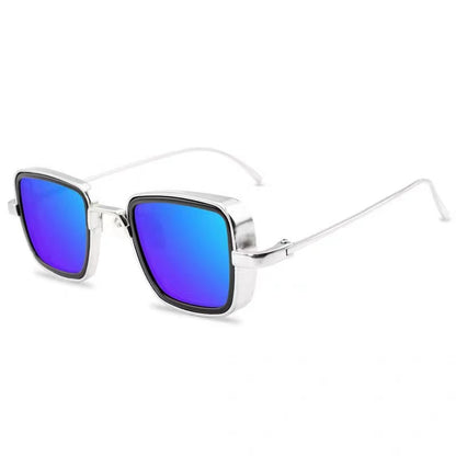 Retro Thick Rim Metal Trend Men's Sunglasses