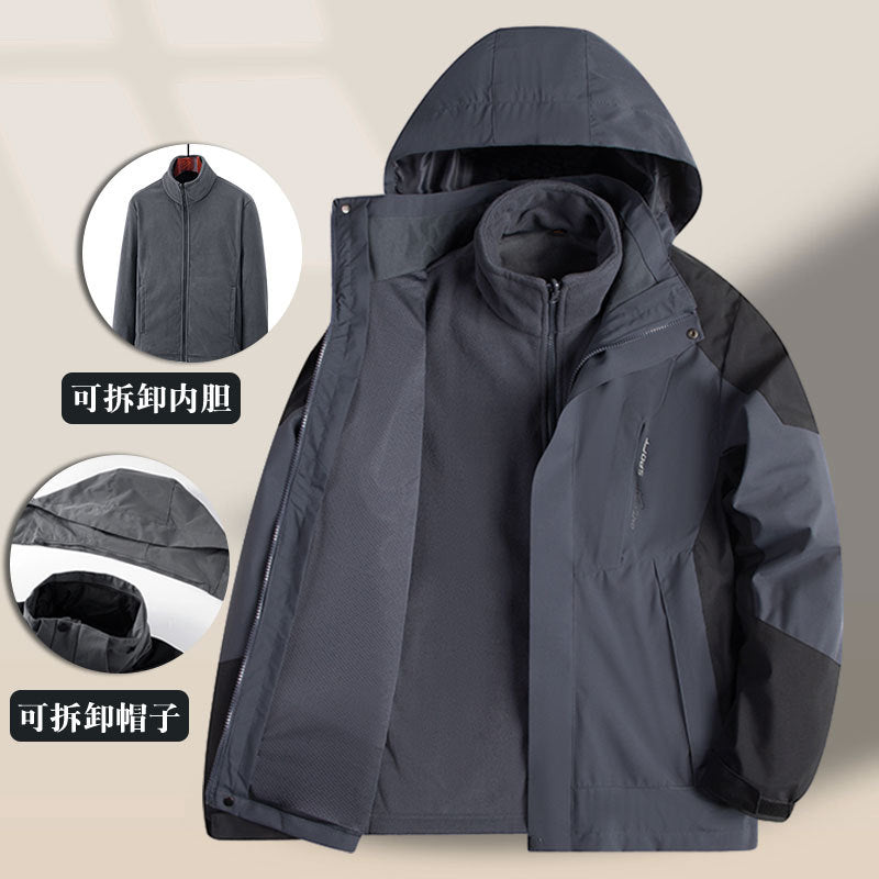 Men's winter 2-in-1 jacket.