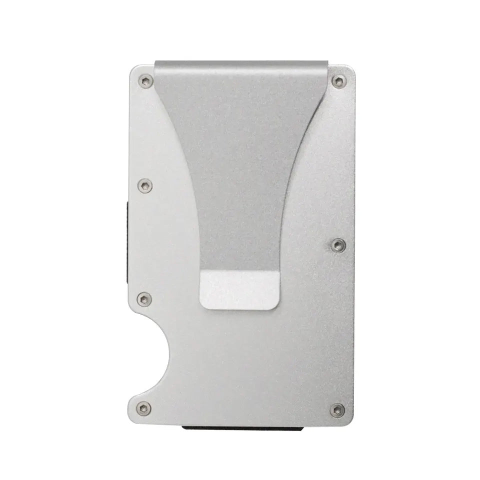 Carbon Fiber Metal Card Holder Wallet  RFID Anti-Theft