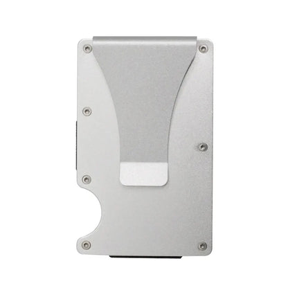 Carbon Fiber Metal Card Holder Wallet  RFID Anti-Theft