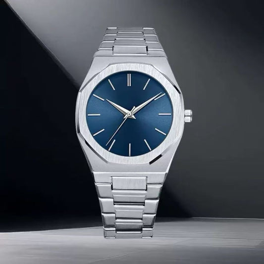 Trade cross-border Swiss brand steel belt watch