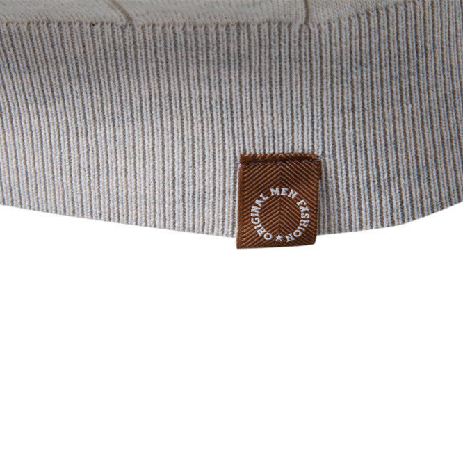 Men's premium Euro cotton/wool crew-neck sweater