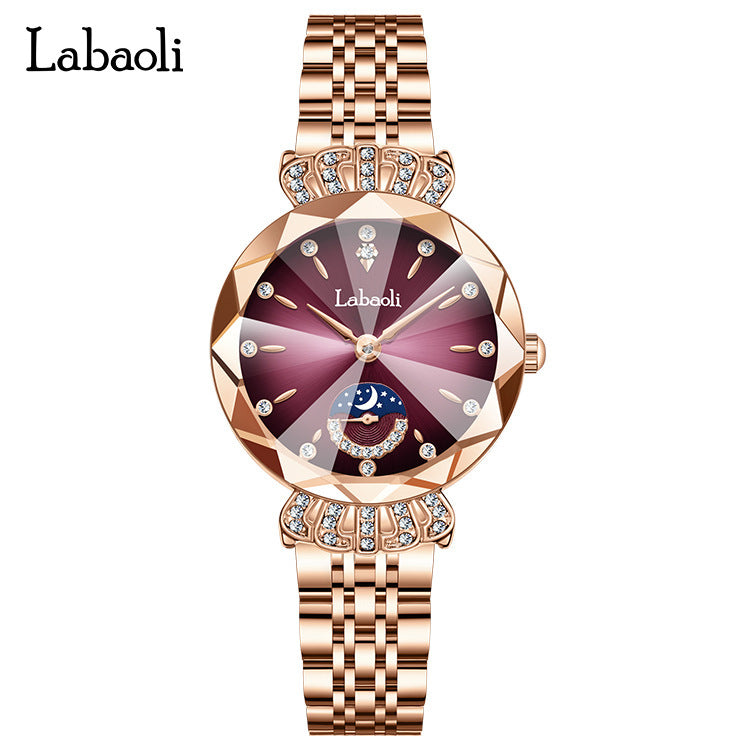LA BAOLI ELEGANCE STEEL DIAL Women's Watch