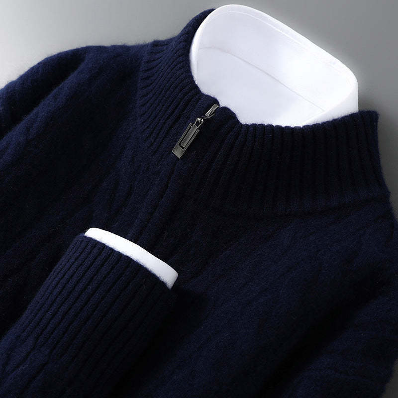 Nordic Elite Pure Wool  Cashmere Sweater