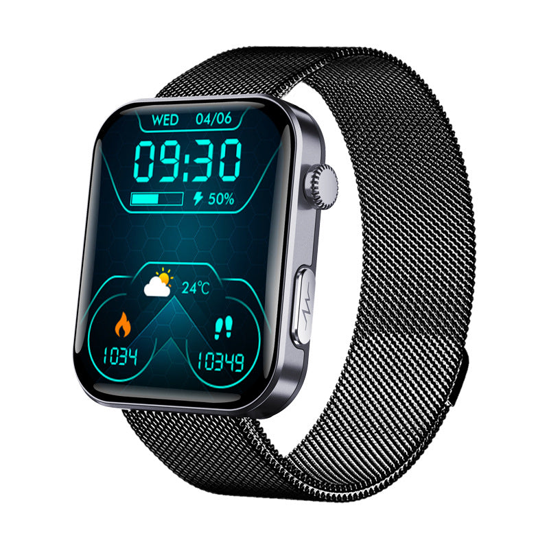 F300 Guardian Smart Watch with Bluetooth Call, SOS & Health Tracking