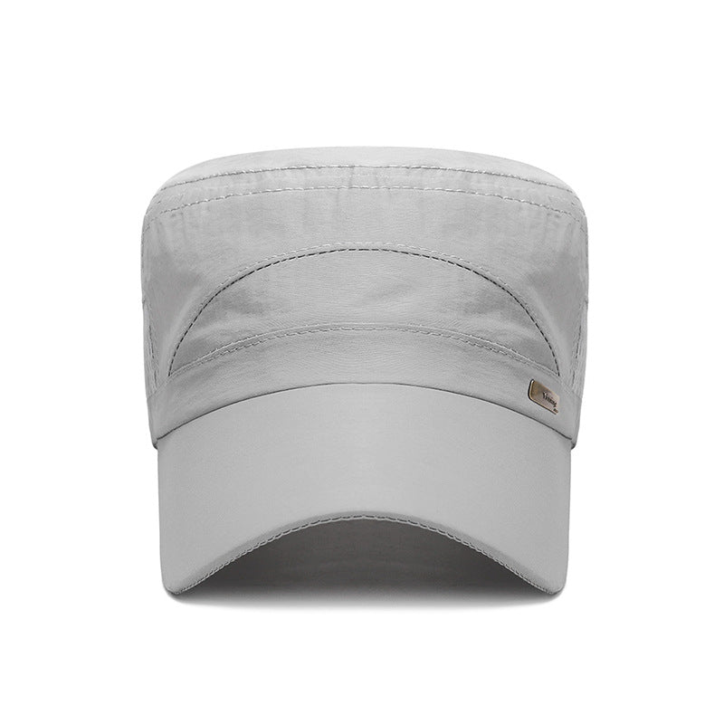 Men's Summer Sunshade: Korean Mesh Flat Cap