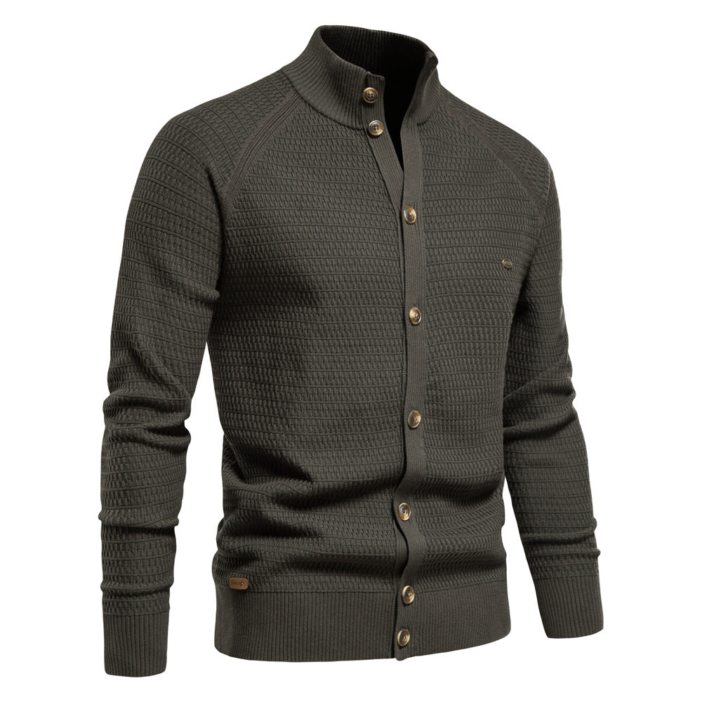 Euro Prestige Business Knit Cardigan Sweater