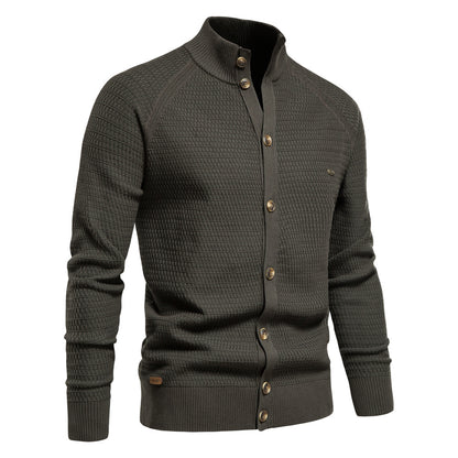 Euro Prestige Business Knit Cardigan Sweater