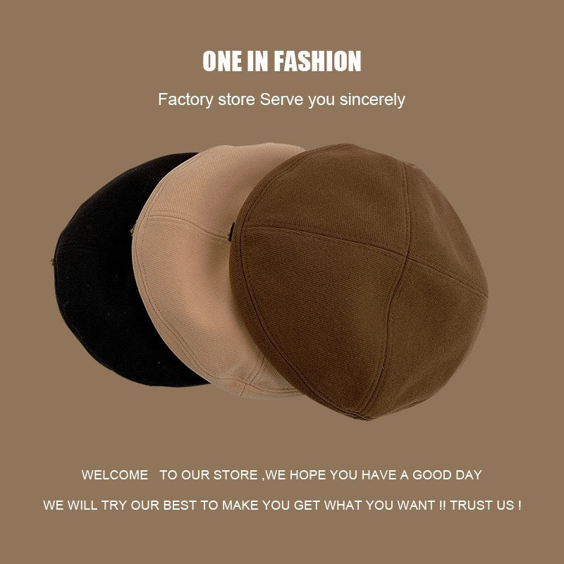 Kyoto Retro Octagonal Beret Hat