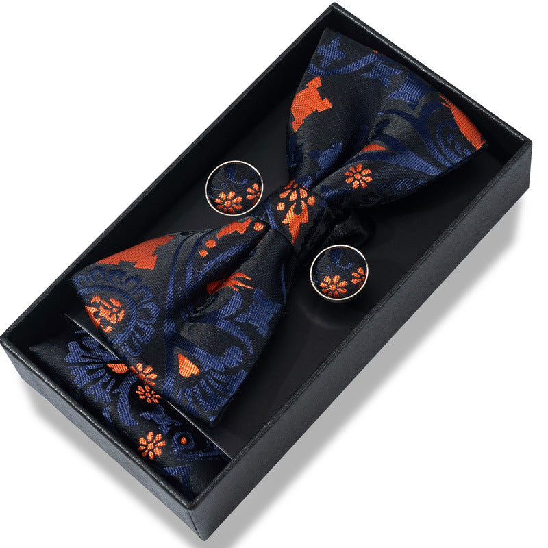 Striped Bow Tie Gift Set
