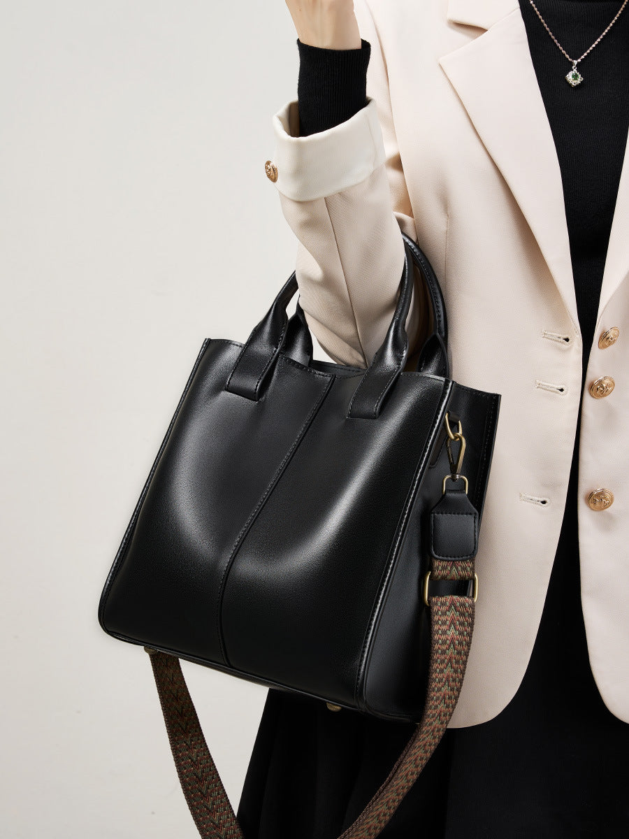 Luxe Carry Bucket Tote Bag