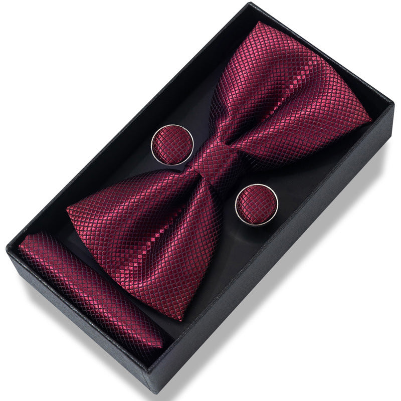 Striped Bow Tie Gift Set