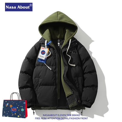AstroTherm NASA Winter Thickened Collar Puffer Jacket