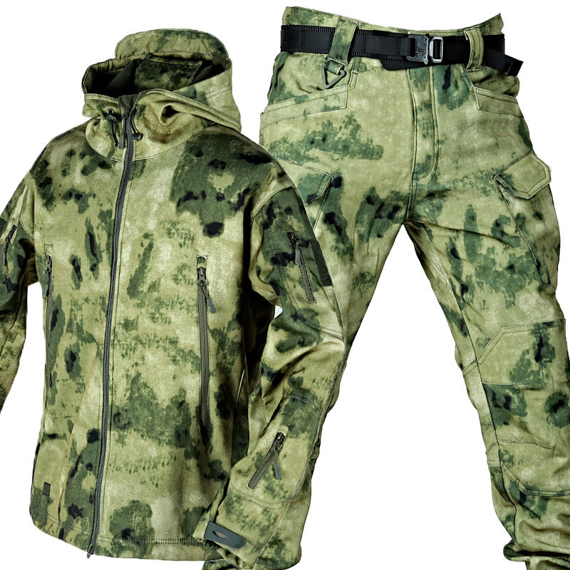 Thermal Softshell Camouflage Suit
