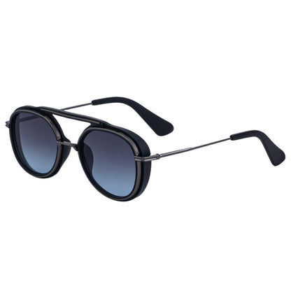 KAJILA Men Retro Punk Style Outdoor Sunglasses